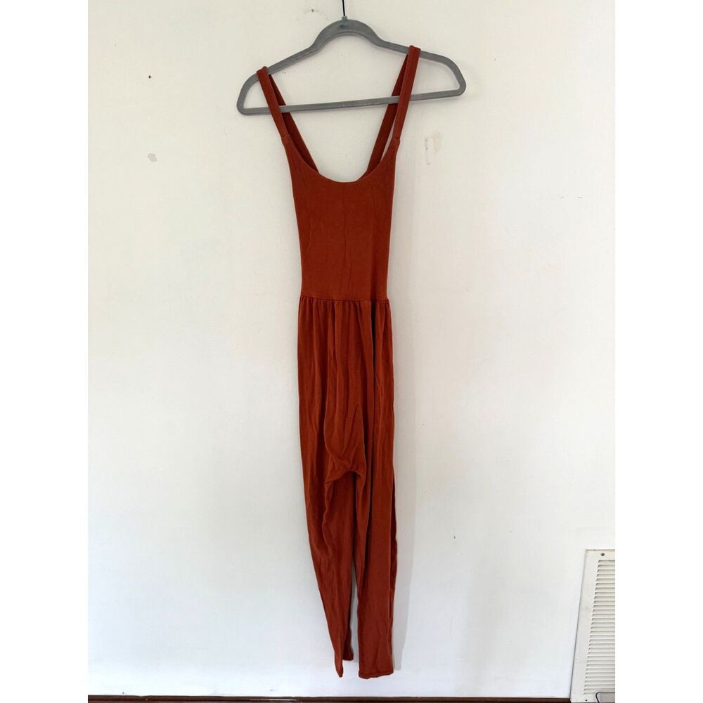 IMBODHI Pumpkin Orange Bodhi Jumpsuit Size Medium